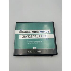 Joyce Meyer Change Your Words Change Your Life 4 CD Set Audio Teachings C352